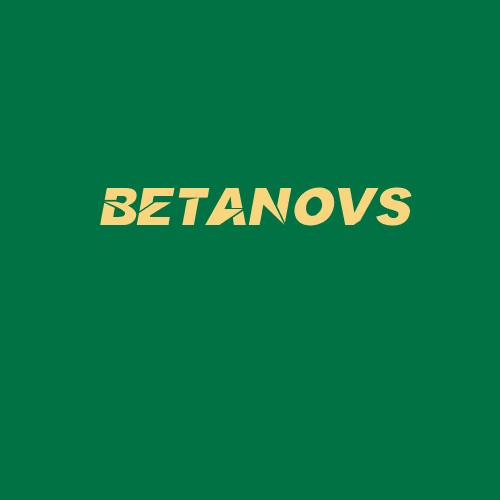 Logo da BETANOVS